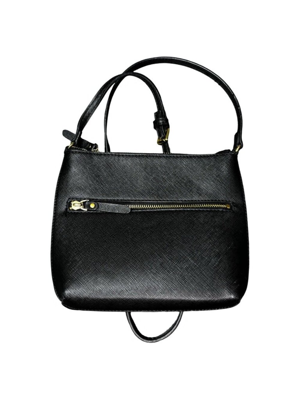 Mixedbag Black Crossbody Bag 9” x 8” x 2”